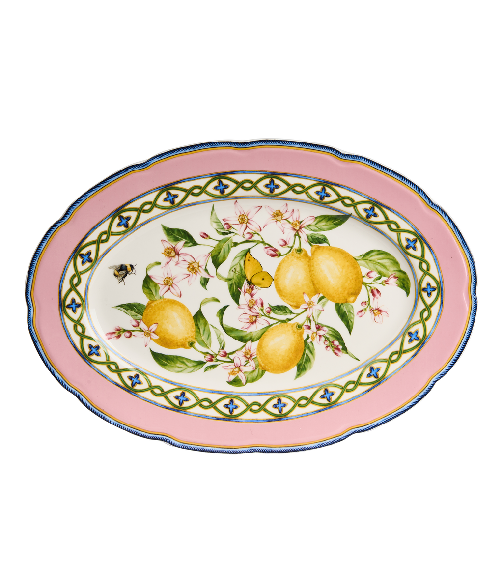 Limoncello Dreams Oval Serving Platter
