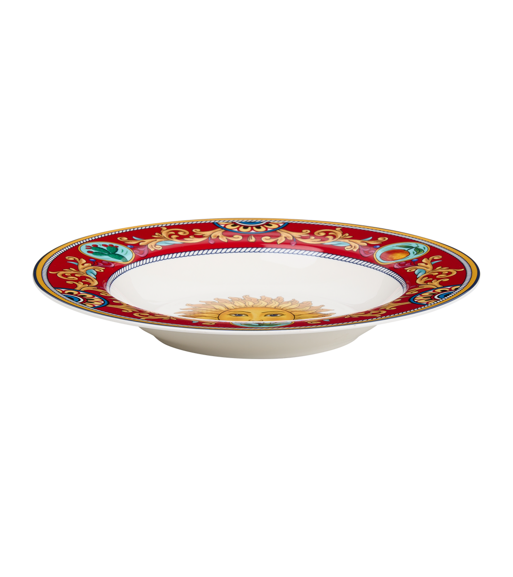 Sicilian Splendor Soup/Pasta Plate - Set of 6