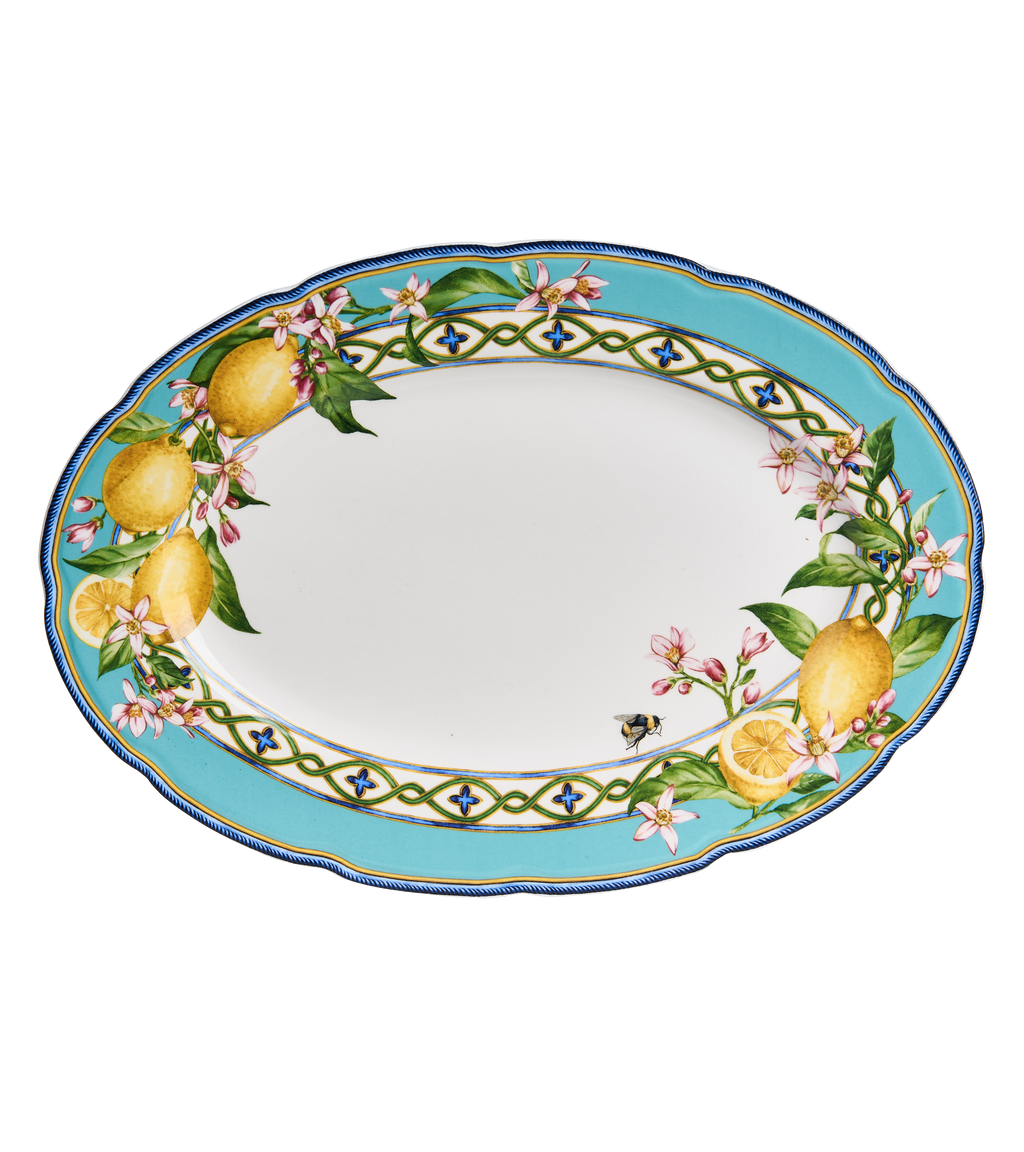 Capri Breeze Oval Serving Platter