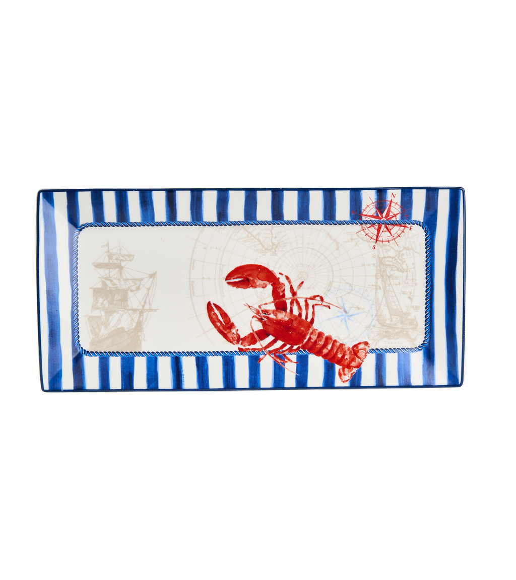 Blue Regatta Serving Platter Lobster