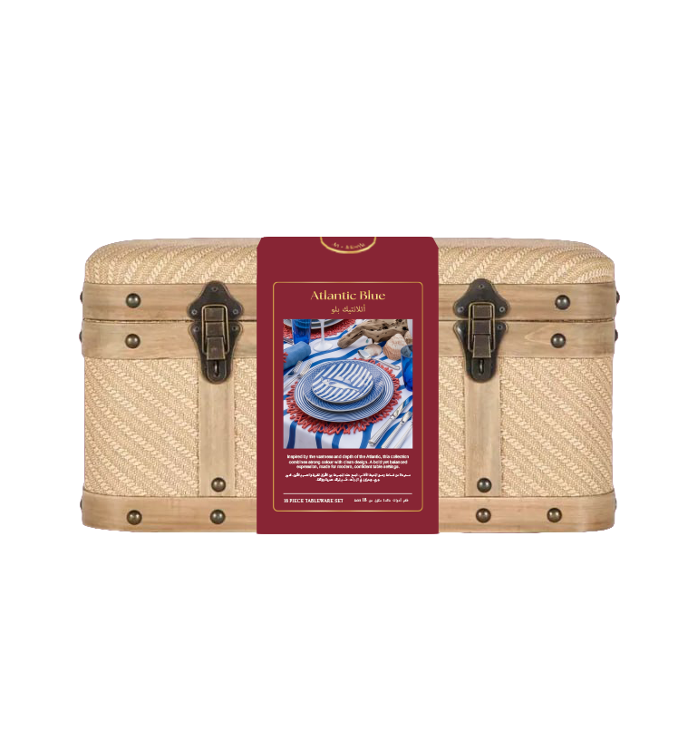 Atlantic Blue - 18 Piece Signature Trunk Set