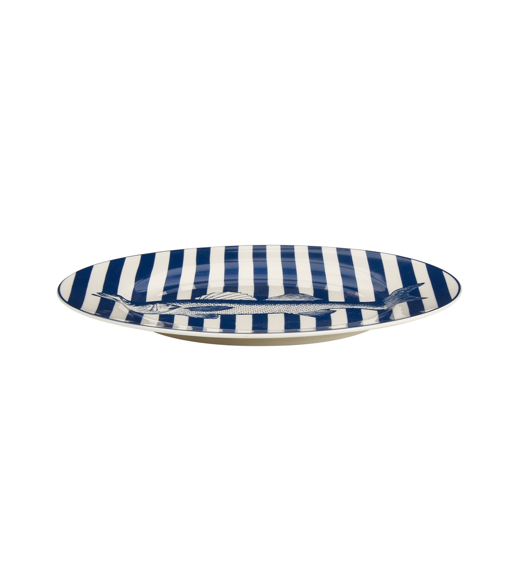 Atlantic Blue Dessert Plate - Set of 6
