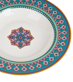 Blush and Bloom Winter Soup/Pasta Plate - Set of 6