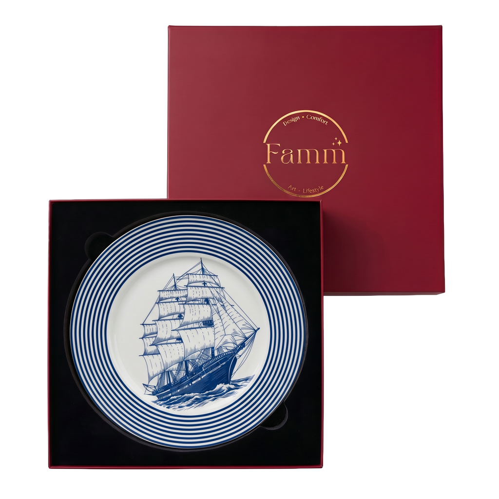 Atlantic Blue Dinner Plate - Set of 6