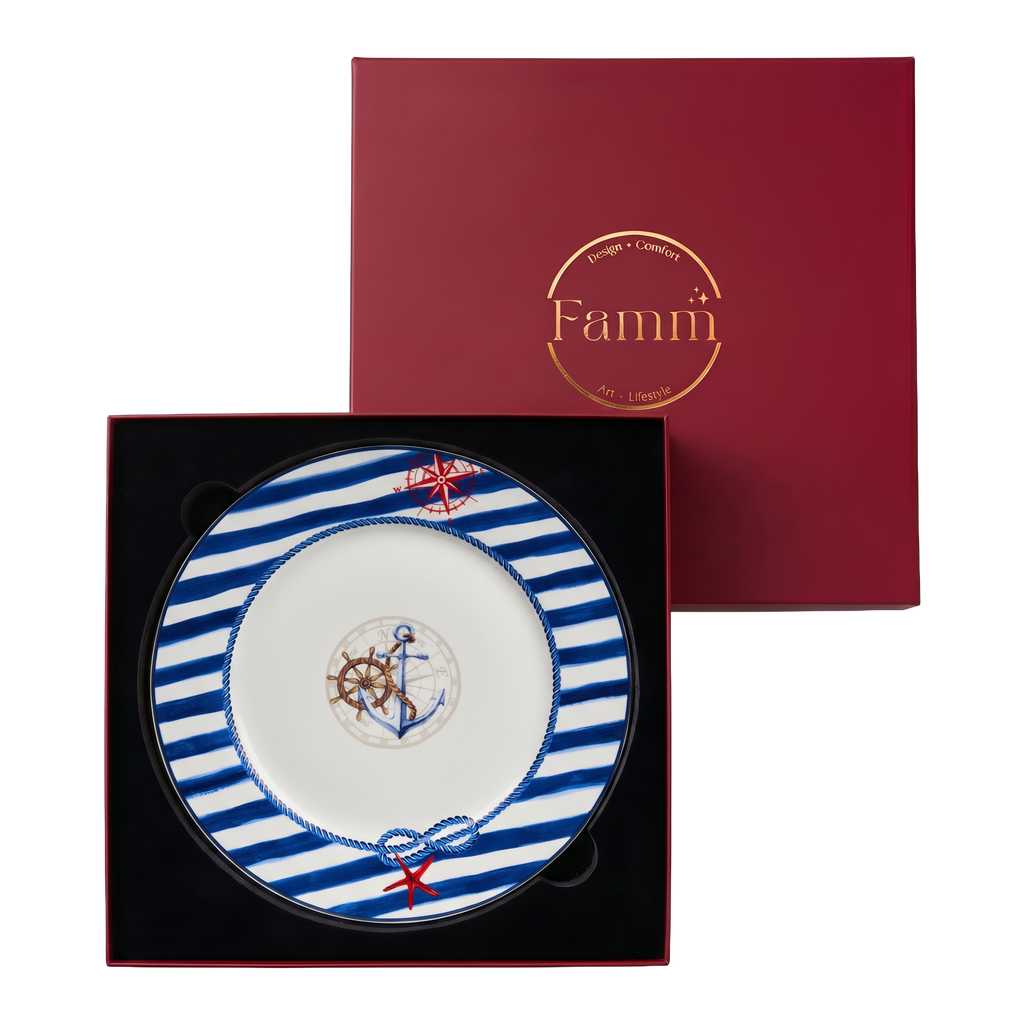 Blue Regatta Dinner Plate - Set of 6