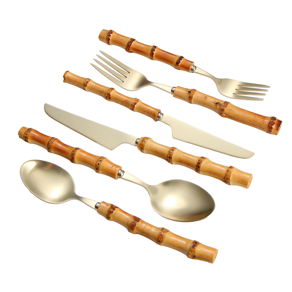 Bamboo Collection, 72 Piece Cutlery Set