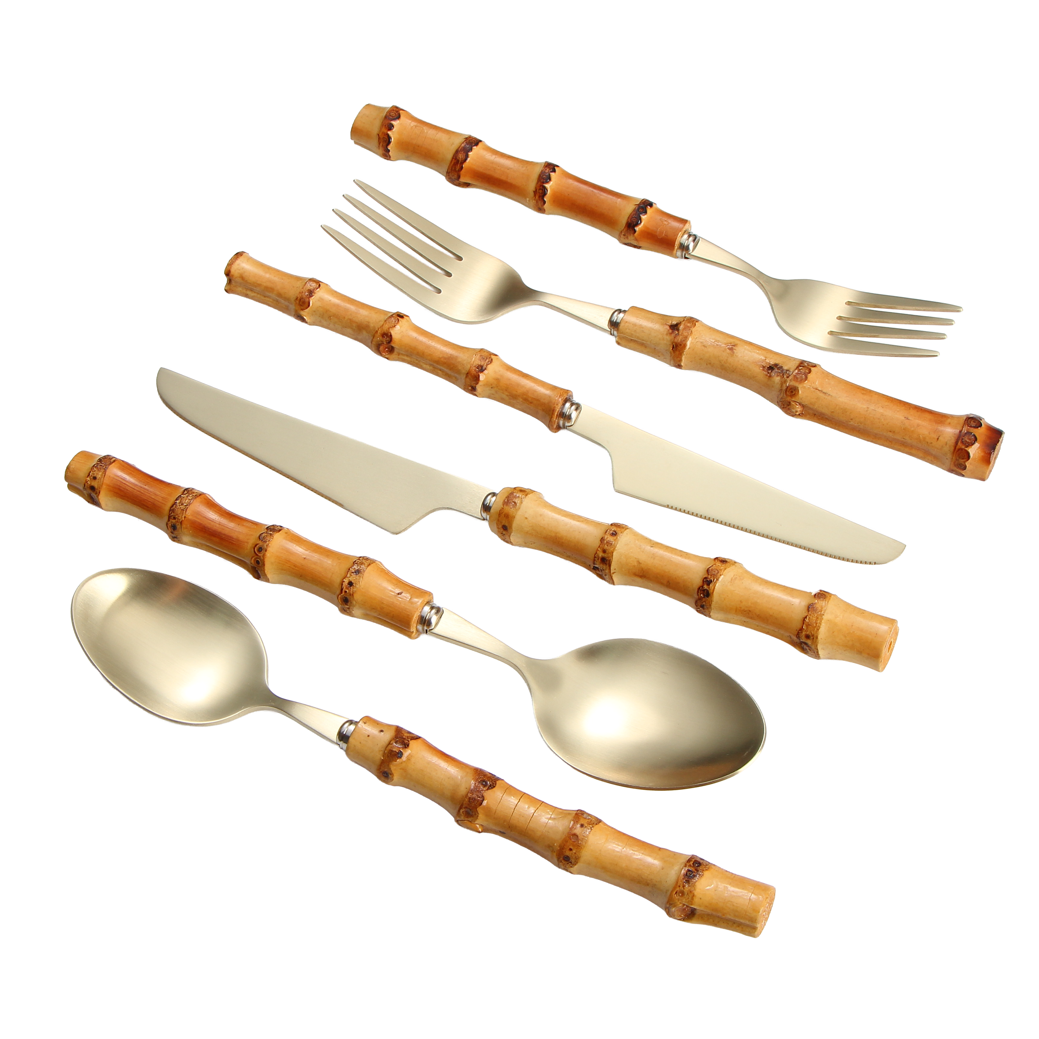 Bamboo Collection, 72 Piece Cutlery Set