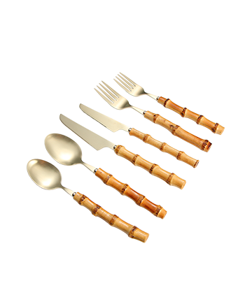 Bamboo Collection, 72 Piece Cutlery Set