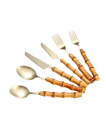 Bamboo Collection, 72 Piece Cutlery Set