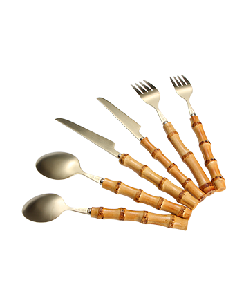Bamboo Collection, 72 Piece Cutlery Set
