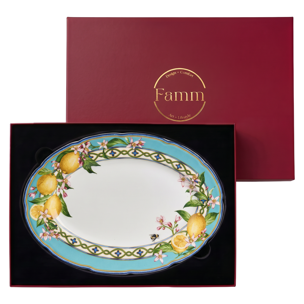Capri Breeze Oval Serving Platter