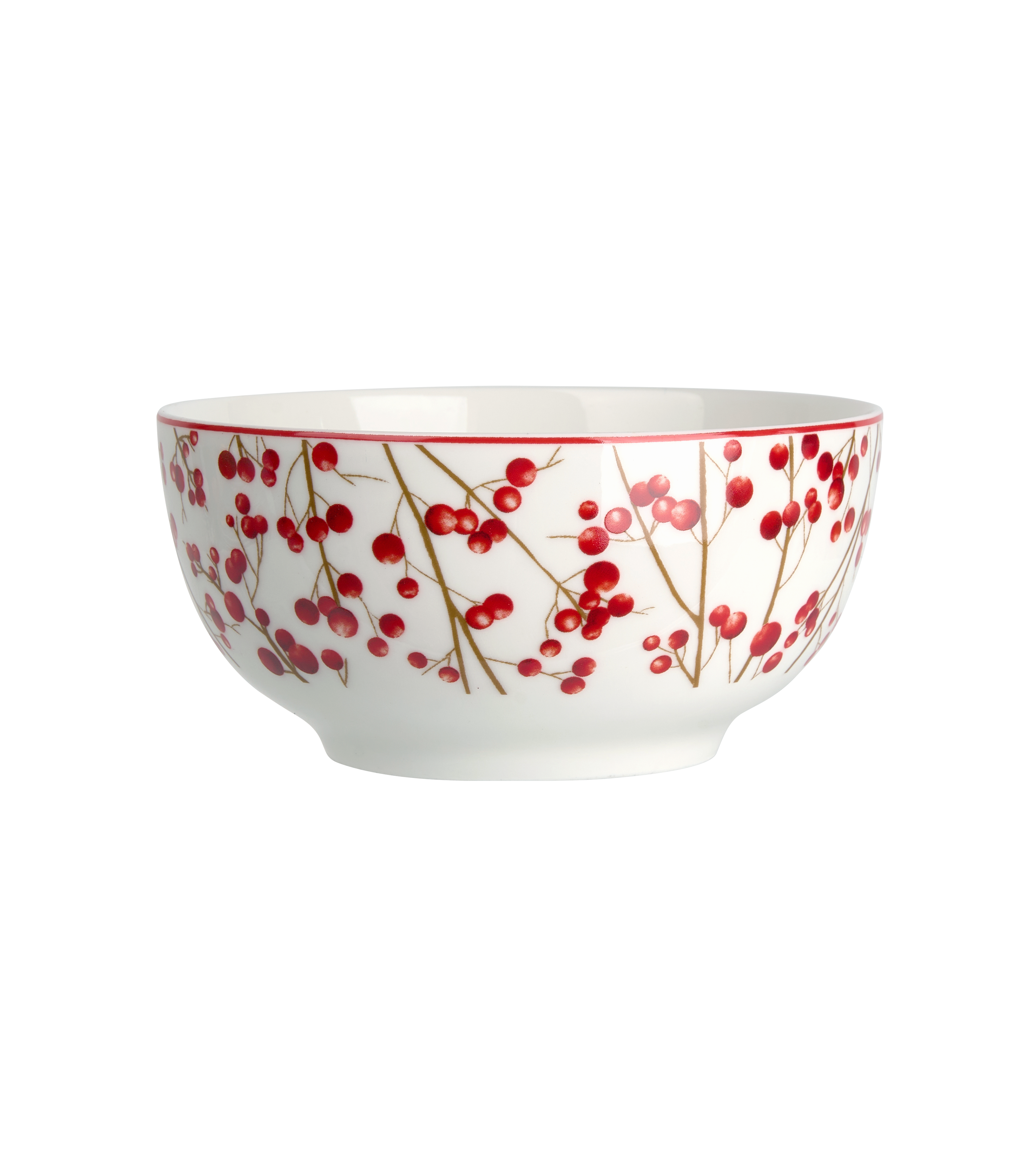 Songs Of Bird Season Cereal Bowl Berries - Set of 4