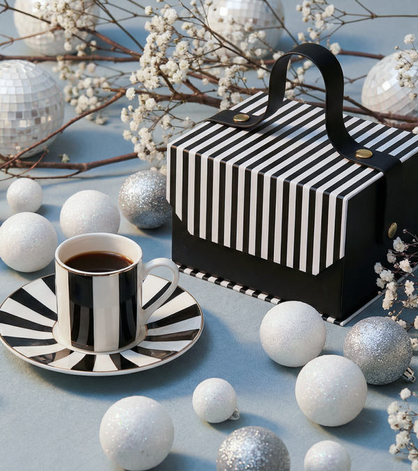 Holiday Hypnotica Coffee Cup And Sauce  Set of 2