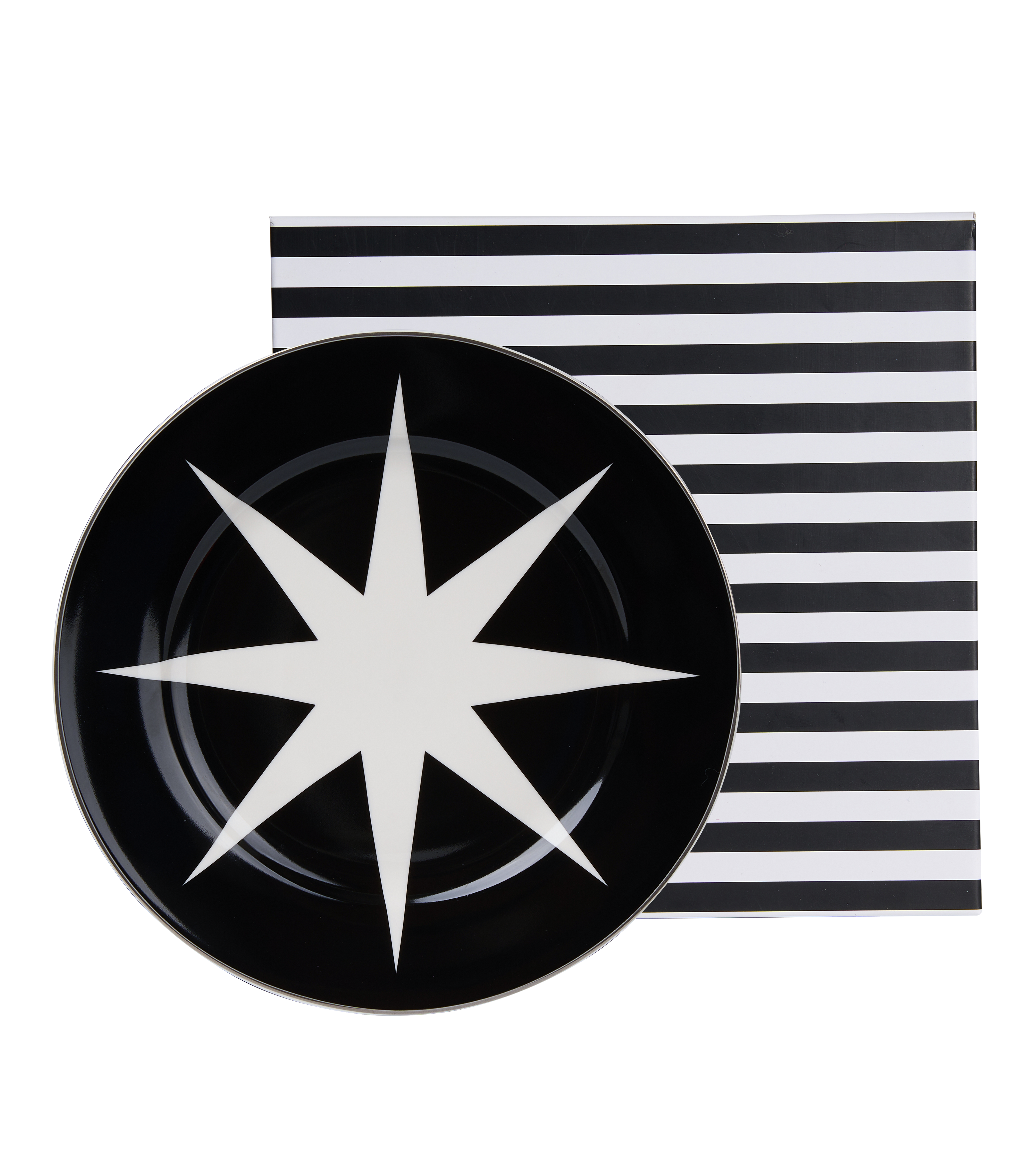 Holiday Hypnotica Dinner & Soup/ Pasta & Dessert Plates Gift Box Set of 4 & 4 & 4