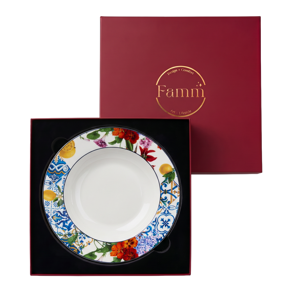 Dolce Vita Soup/Pasta Plate - Set of 6