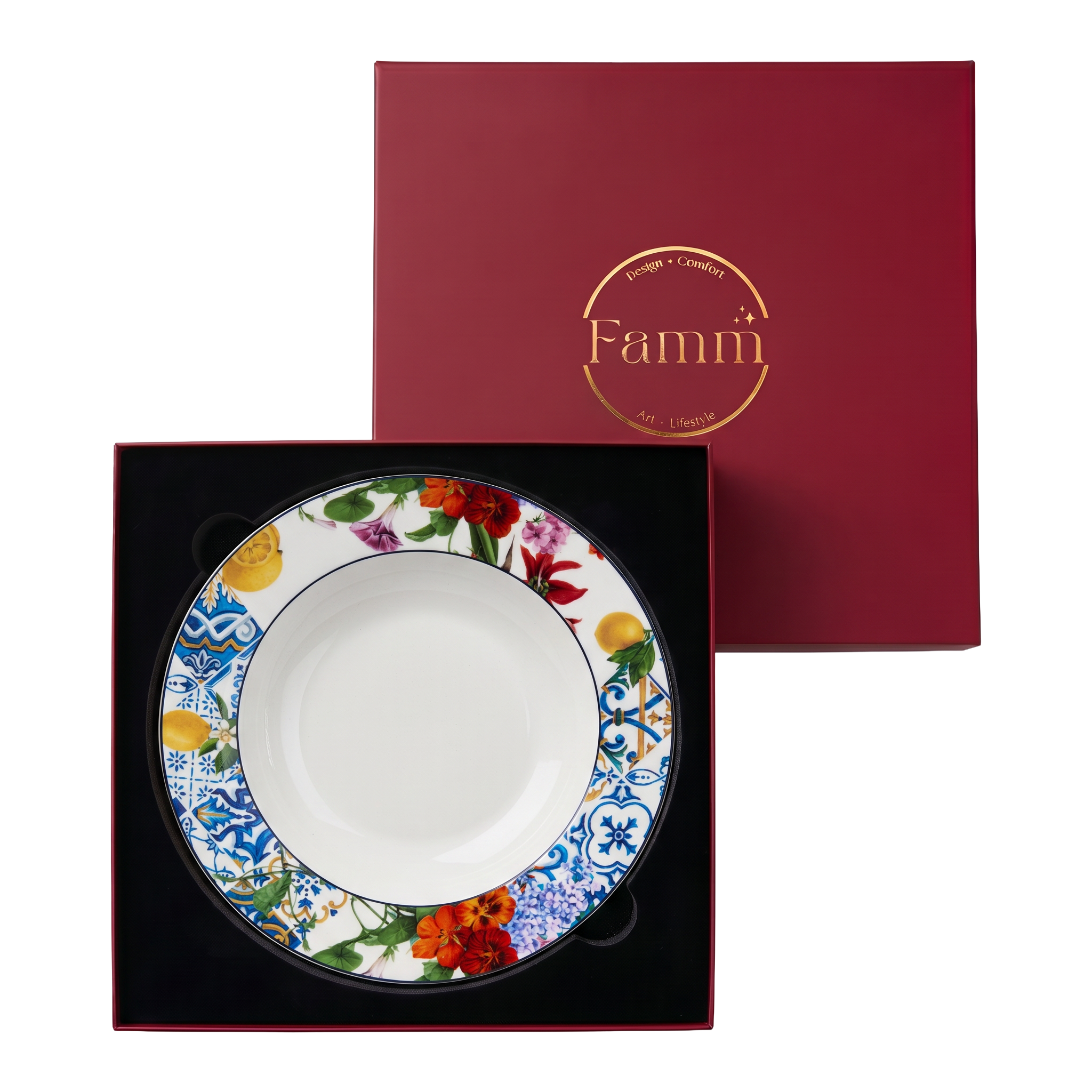 Dolce Vita Soup/Pasta Plate - Set of 6
