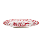 Pomegranate Winter Dessert Plate - Set of 6