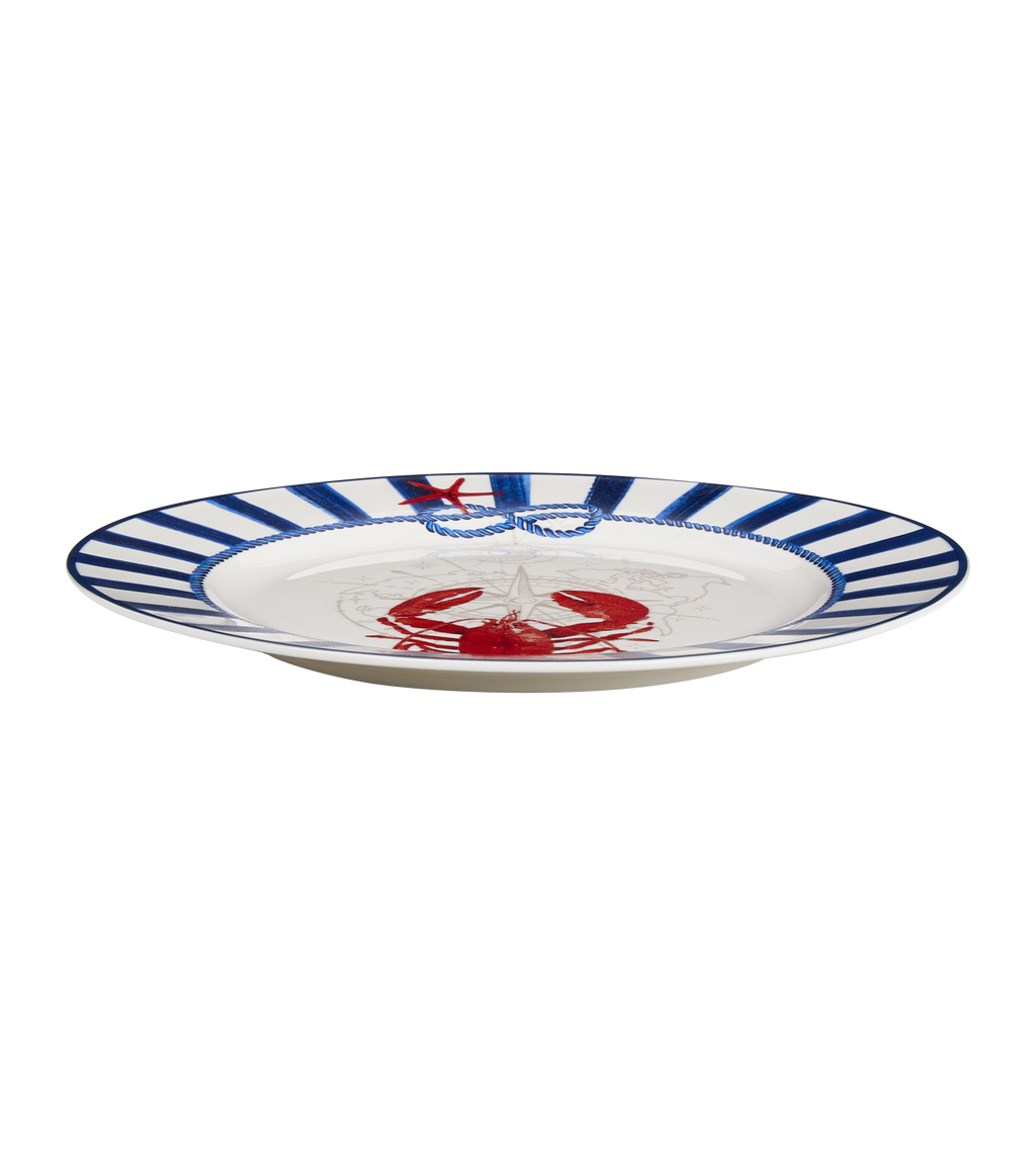 Blue Regatta Dessert Plate - Set of 6