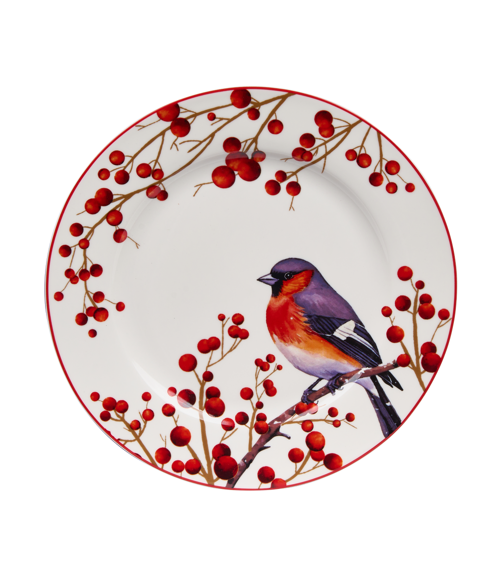 Songs Of Bird Season Dessert Plate - Set of 6