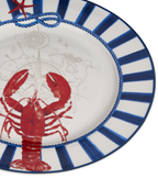 Blue Regatta Dessert Plate - Set of 6