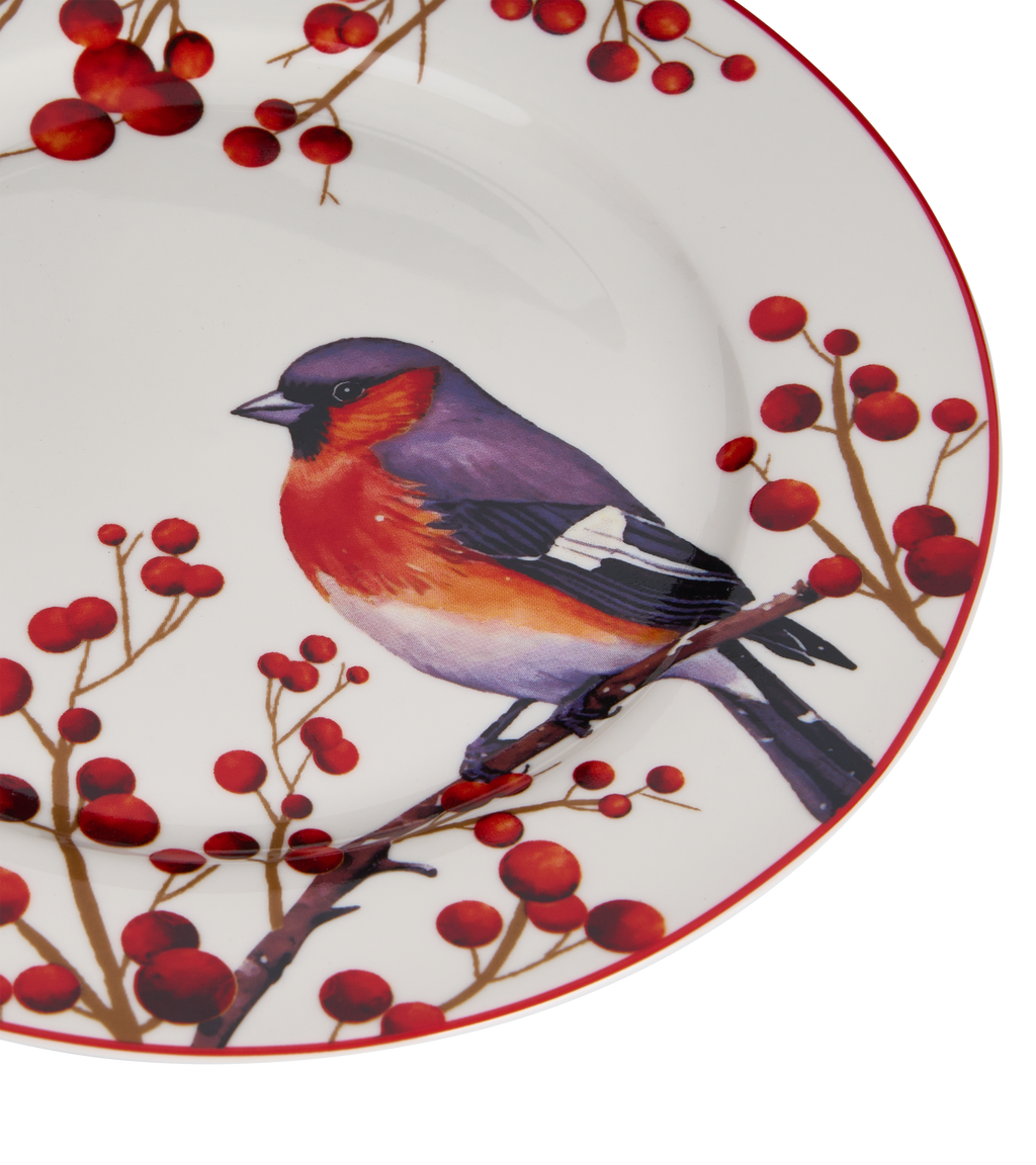 Songs Of Bird Season Dessert Plate - Set of 6