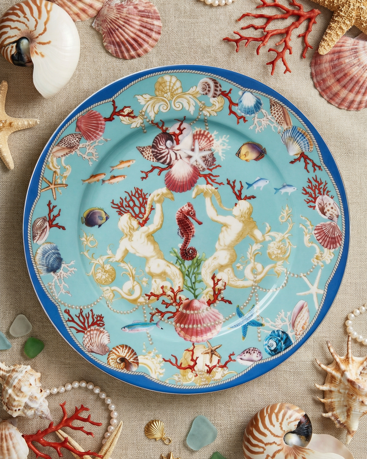 Sea Whisper Dinner Plate - Set of 6