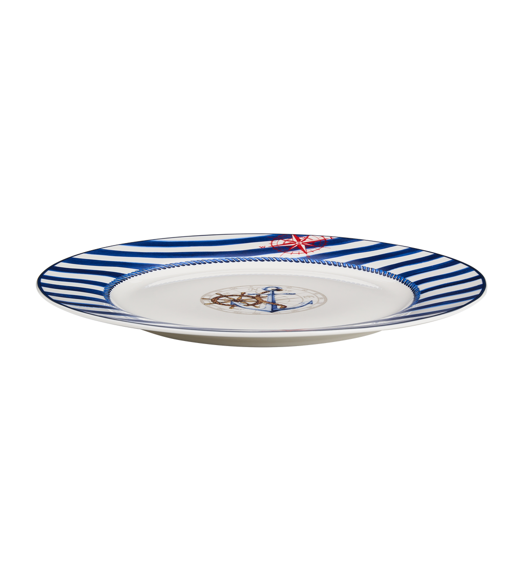 Blue Regatta Dinner Plate - Set of 6