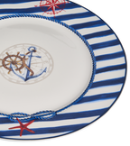 Blue Regatta Dinner Plate - Set of 6
