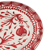 Pomegranate Winter Dinner Plate - Set of 6