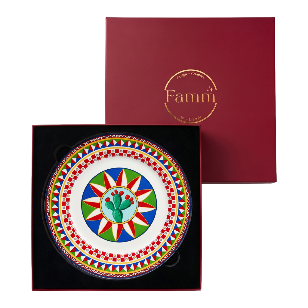 Italian Feast Dinner Plate - Set of 6