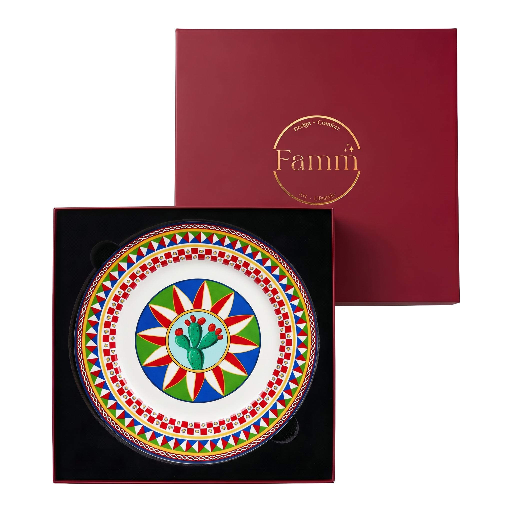 Italian Feast Dinner Plate - Set of 6
