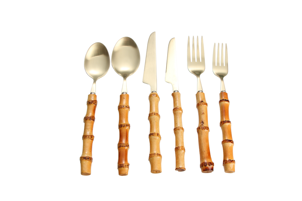 Bamboo Collection, 72 Piece Cutlery Set