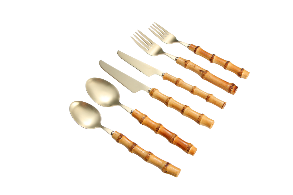 Bamboo Collection, 72 Piece Cutlery Set
