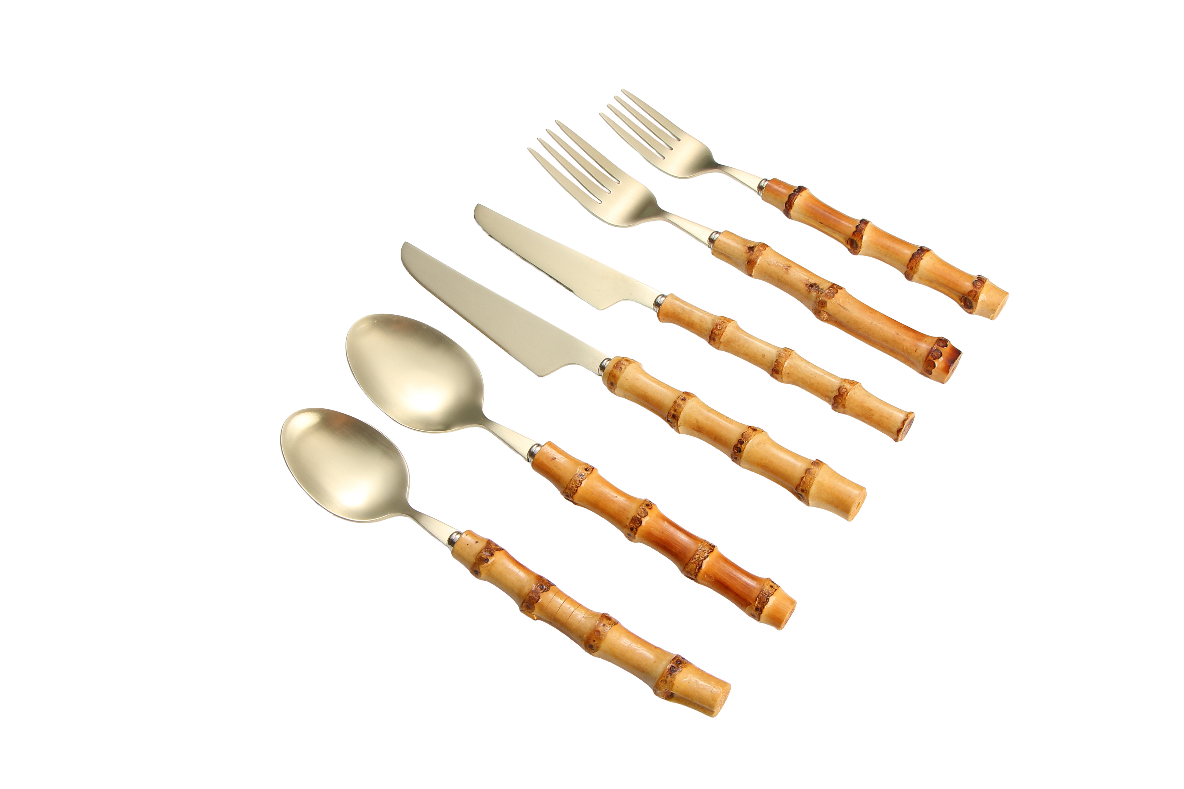 Bamboo Collection, 72 Piece Cutlery Set
