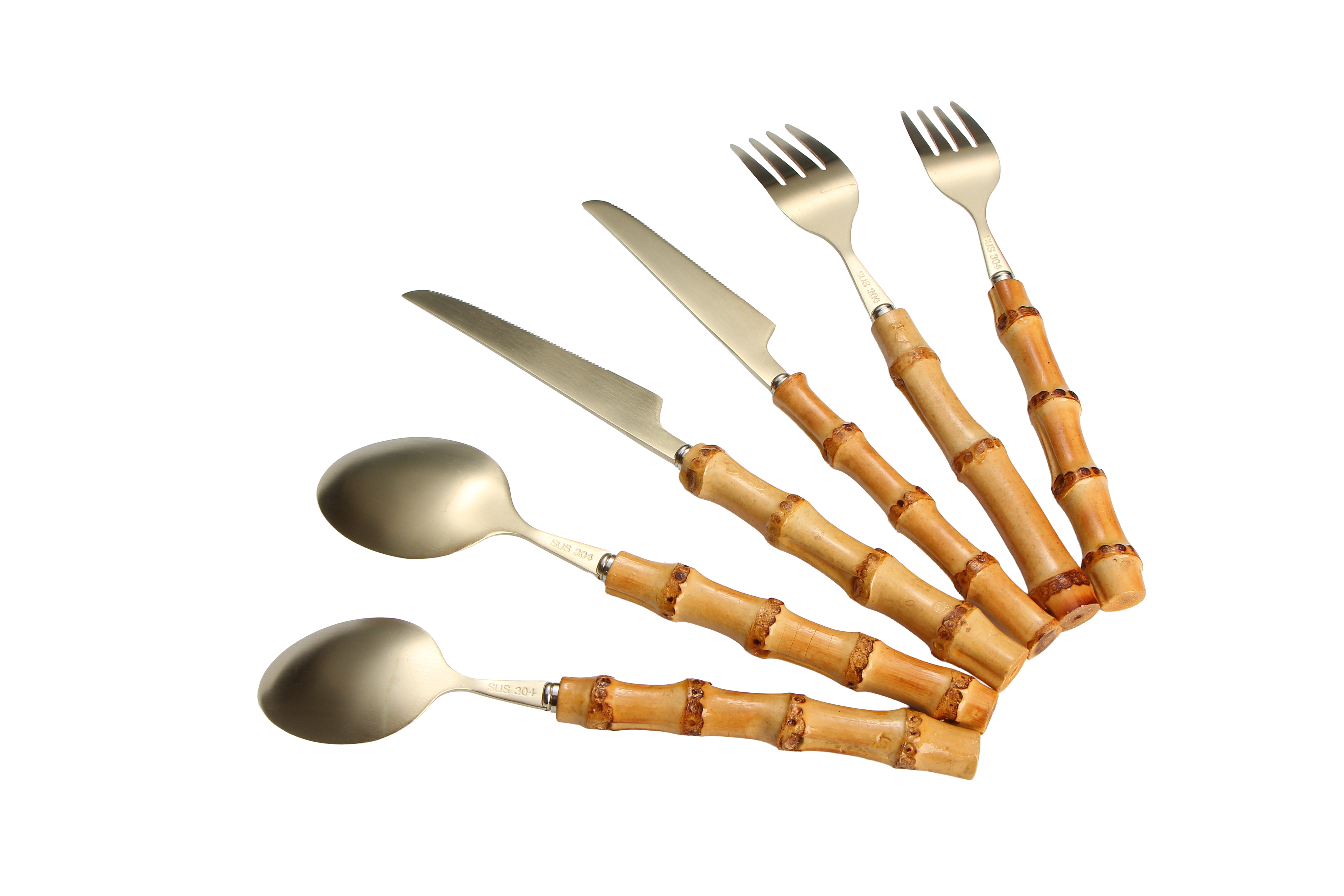 Bamboo Collection, 72 Piece Cutlery Set