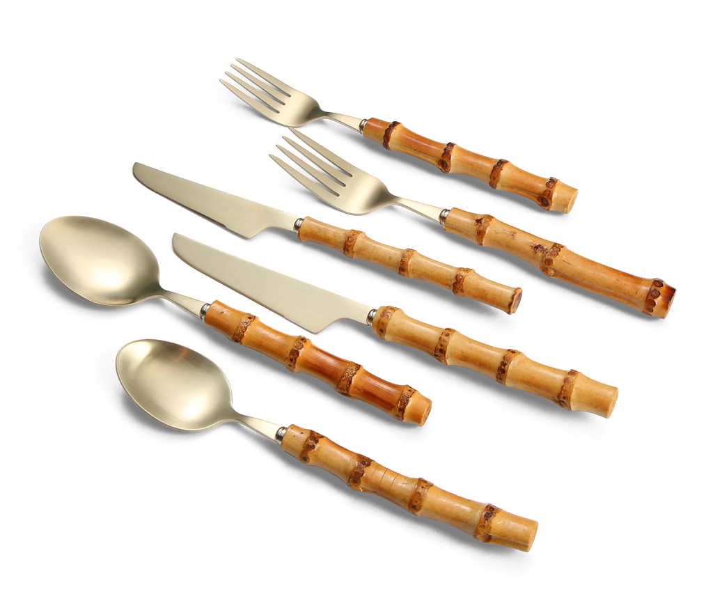 Bamboo Collection, 72 Piece Cutlery Set