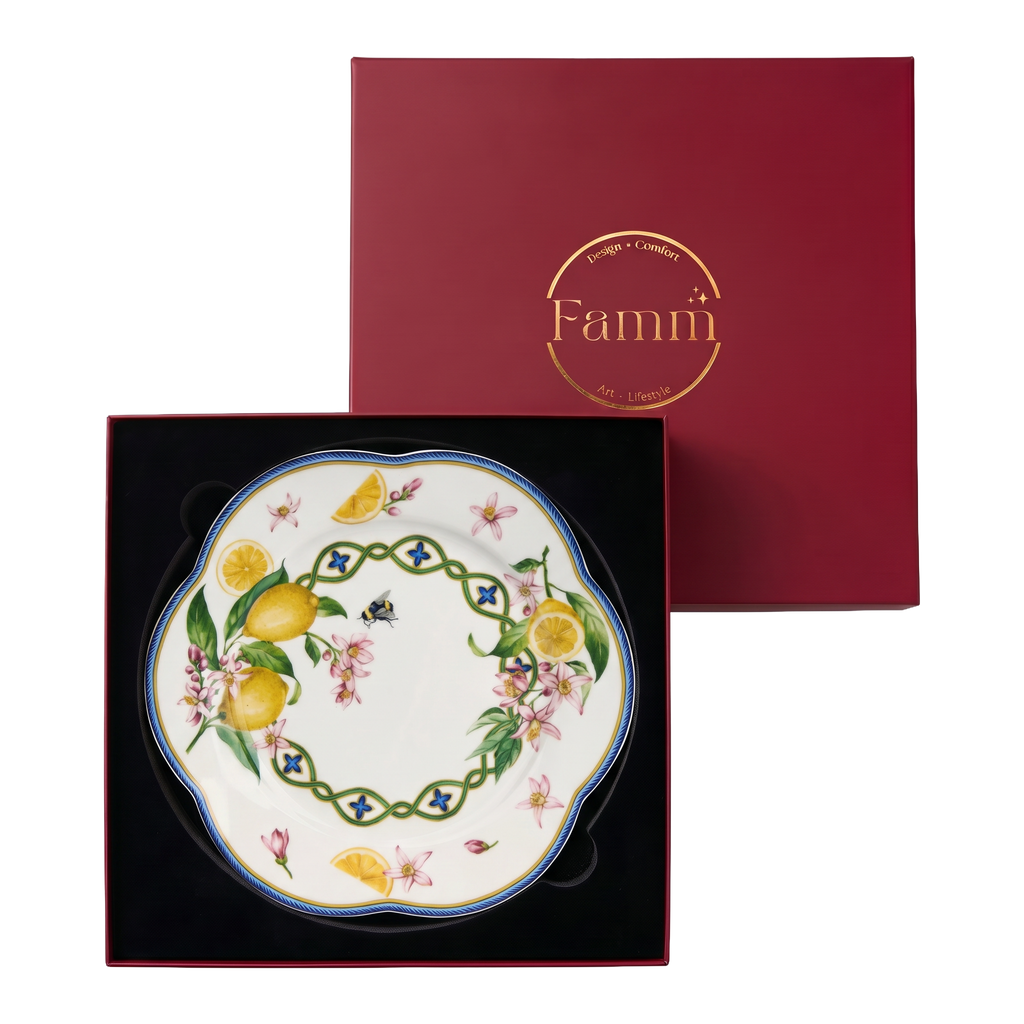 Limoncello Dreams Dessert Plate - Set of 6