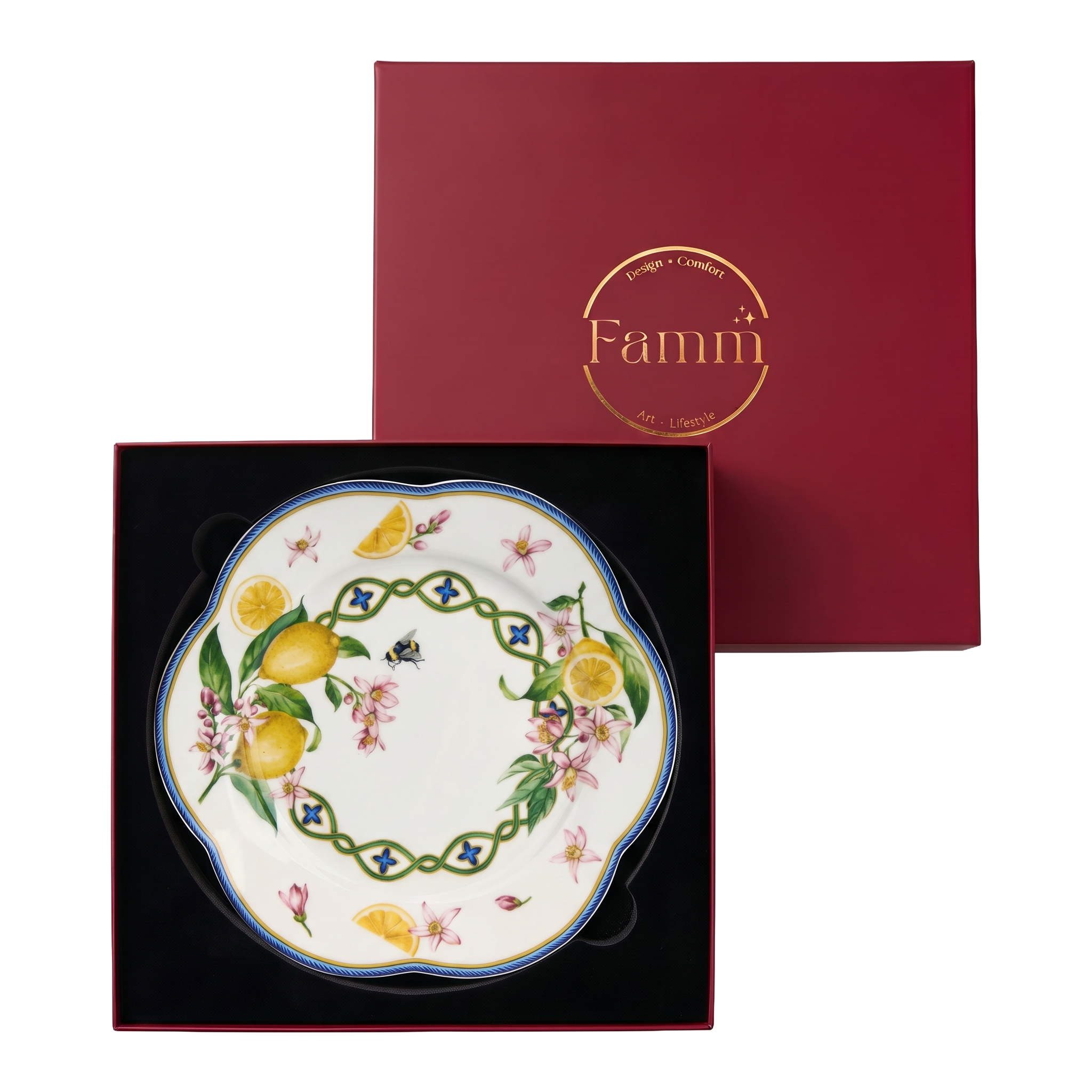 Limoncello Dreams Dessert Plate - Set of 6
