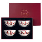 Songs Of Bird Season Cereal Bowl Birds - Set of 4
