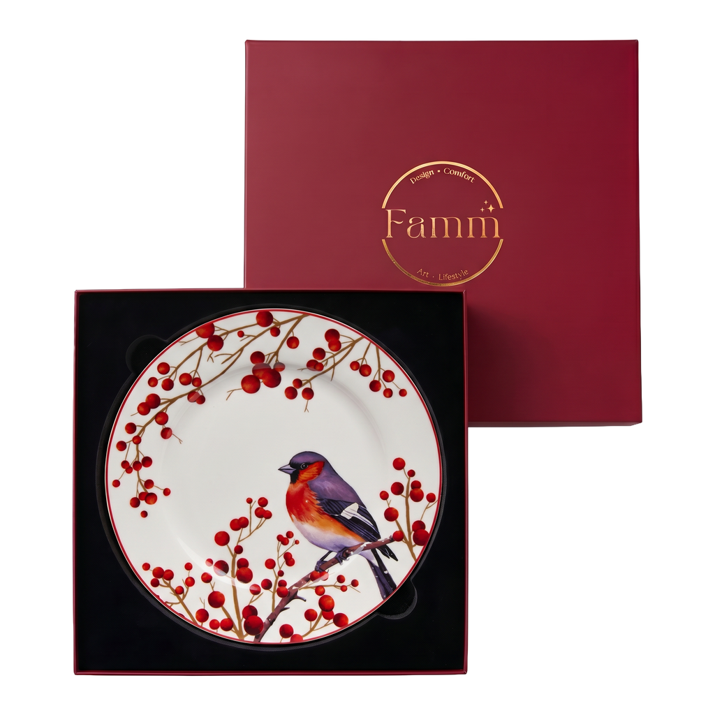 Songs Of Bird Season Dessert Plate - Set of 6