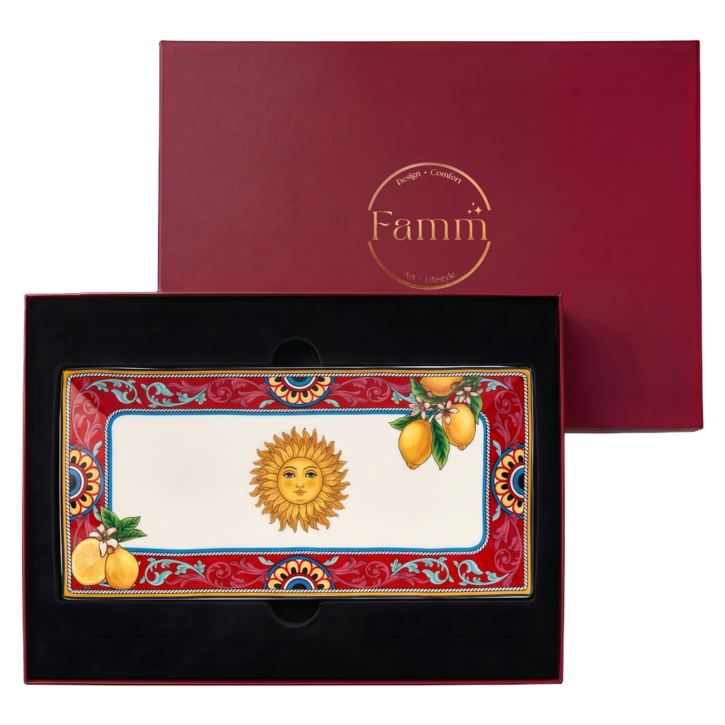 Sicilian Splendor Serving Platter