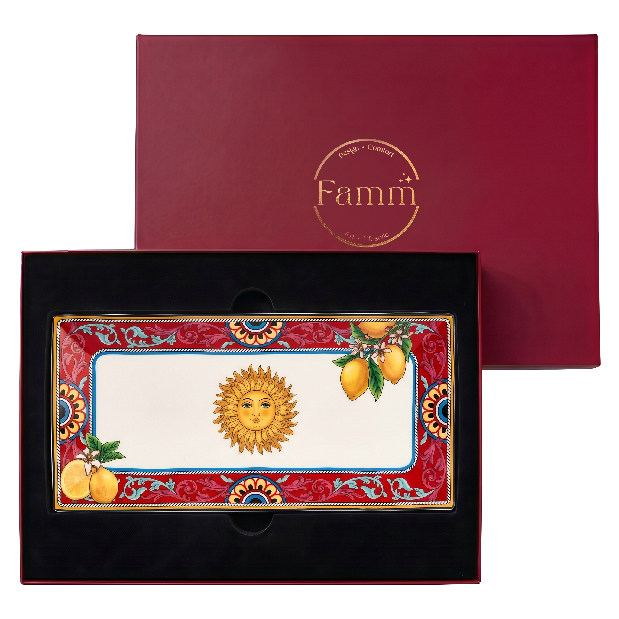 Sicilian Splendor Serving Platter