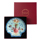 Sea Whisper Dessert Plate Shell Shape - Set of 6
