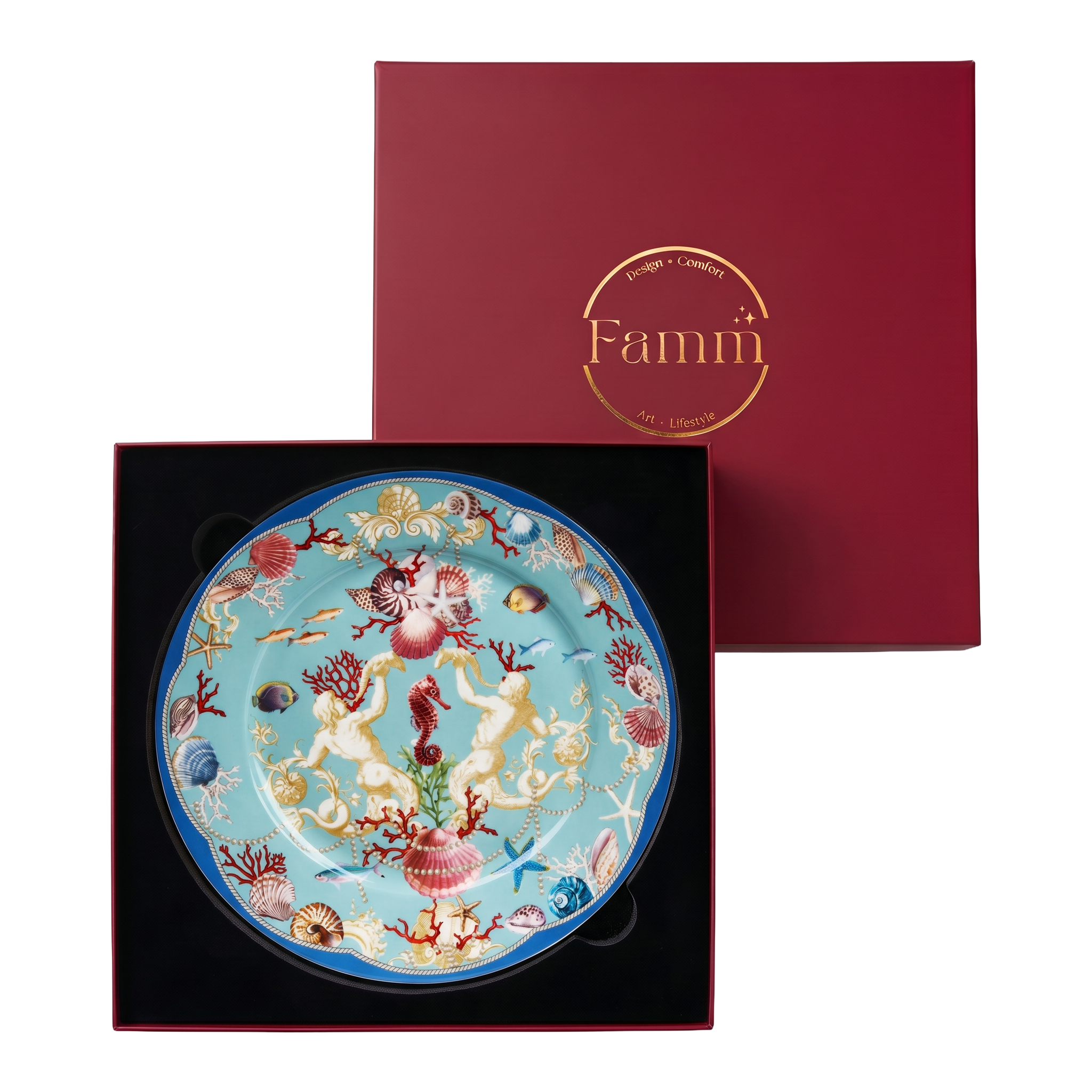 Sea Whisper Dinner Plate - Set of 6