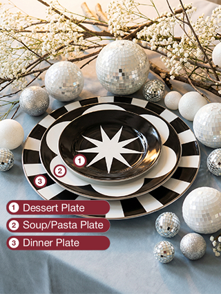 Holiday Hypnotica 12-Piece Plate Gift Box Set