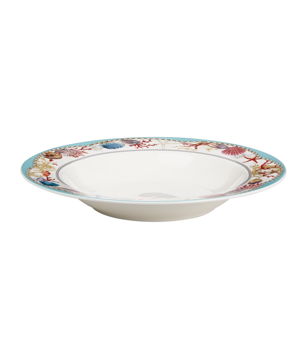 Sea Whisper Soup/Pasta Plate - Set of 6