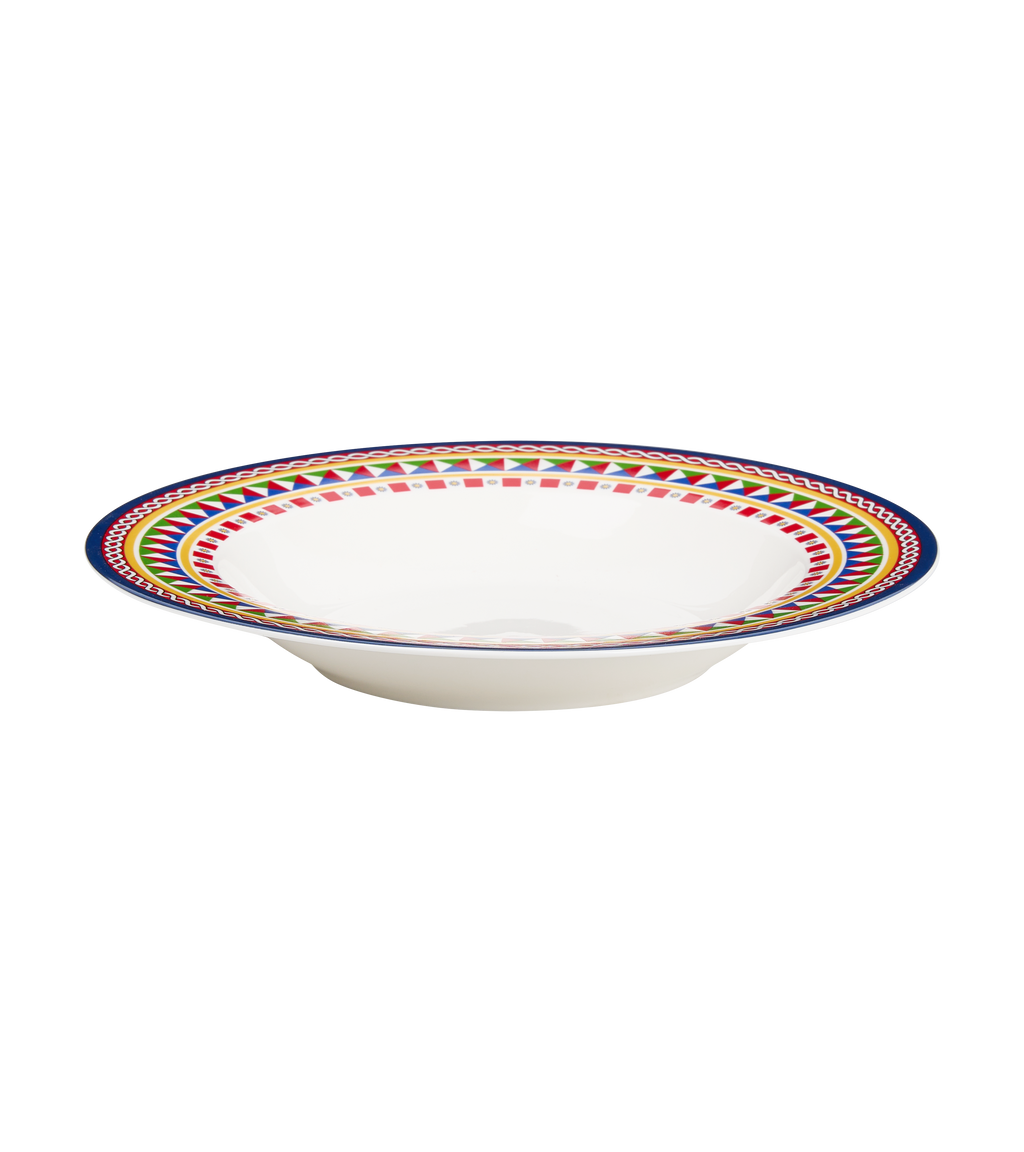 Italian Feast Soup/Pasta Plate - Set of 6