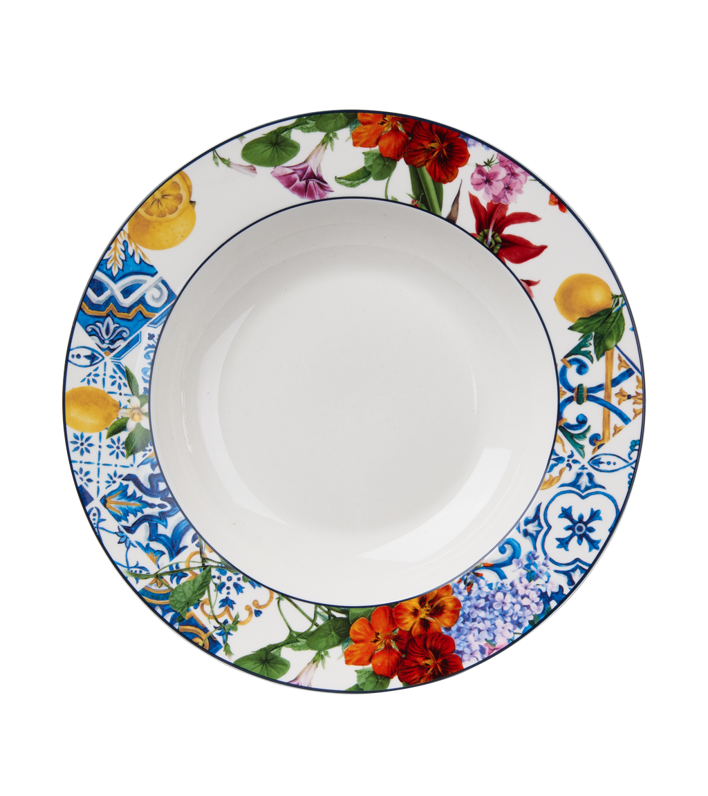 Dolce Vita Soup/Pasta Plate - Set of 6