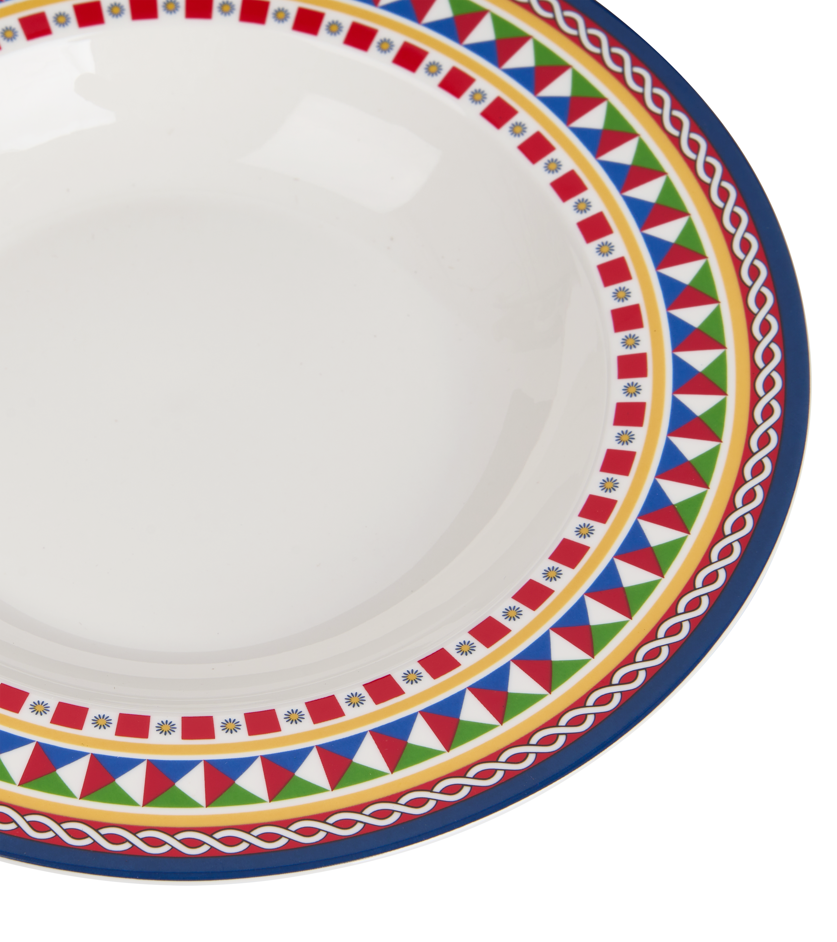 Italian Feast Soup/Pasta Plate - Set of 6