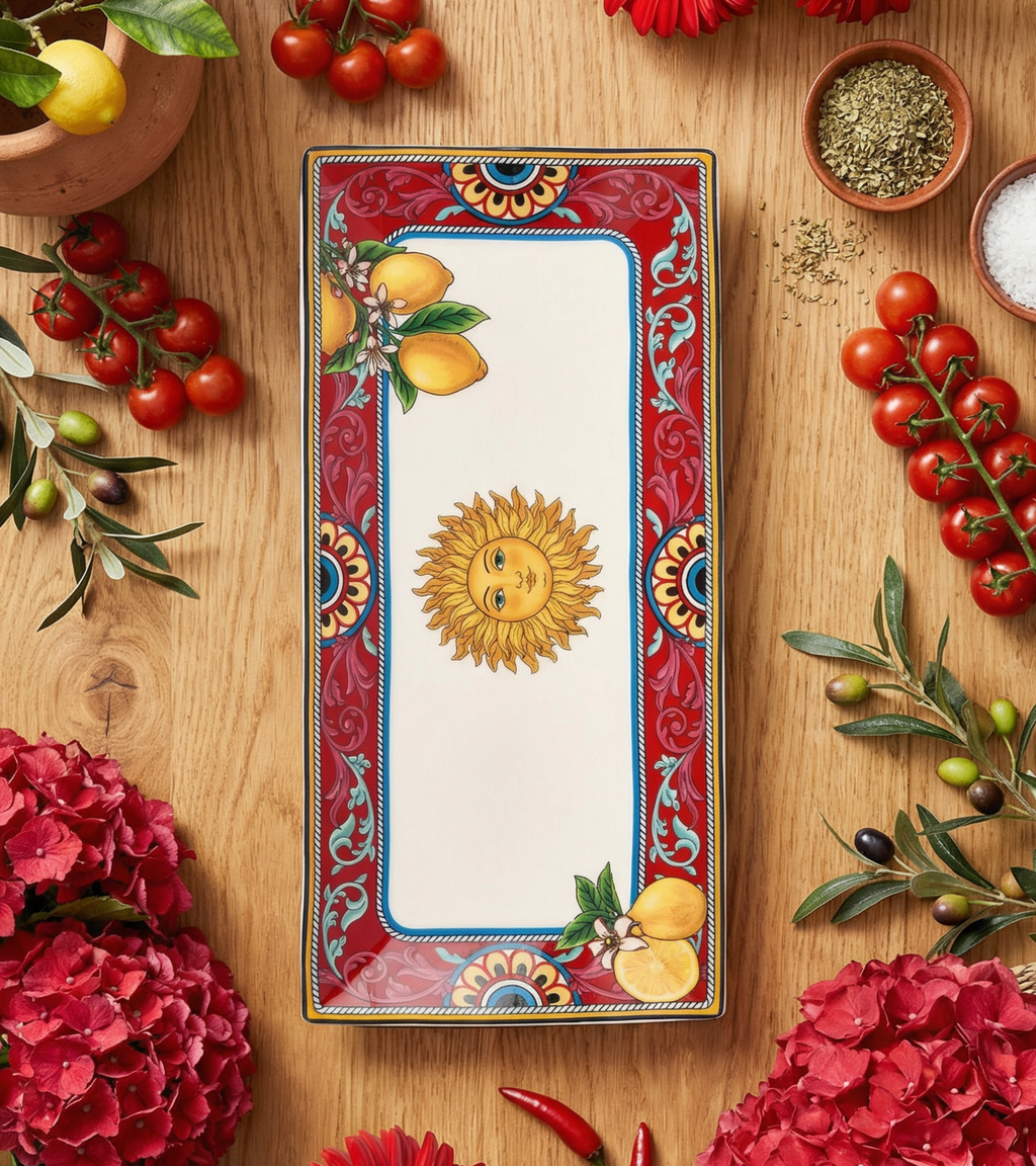 Sicilian Splendor Serving Platter